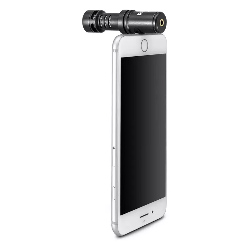 Microfone para smartphone RØDE VideoMic Me-L Preto