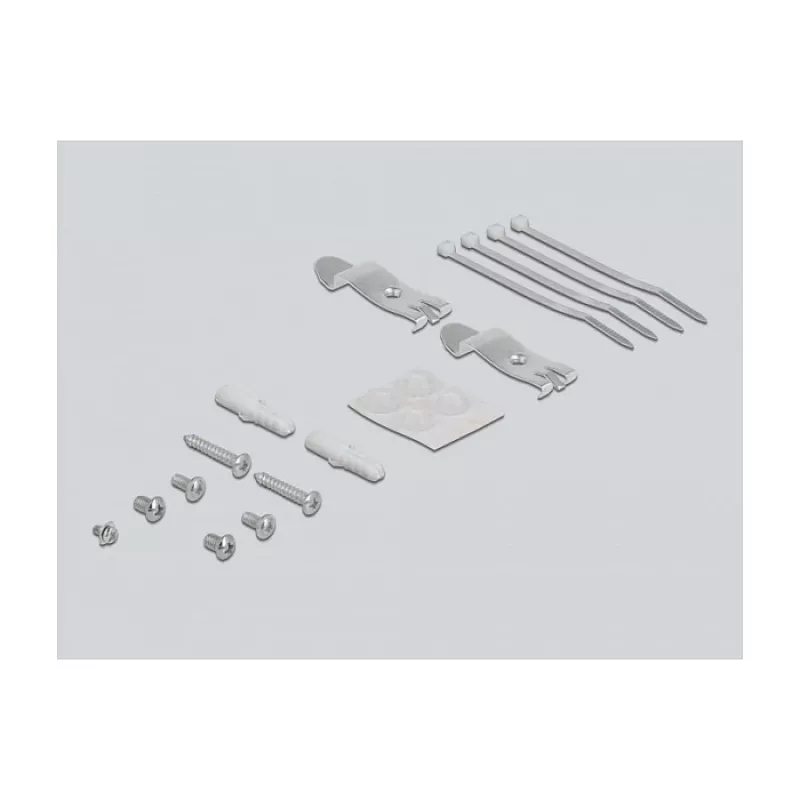 Patch panel Keystone DeLOCK 43407 4 portas cinzento