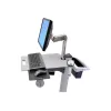 Ergotron Neo-Flex Basket and Handle Kit - Kit de montagem (punho, cesto) - dois níveis, cinzento - para montagem no carrinho - para P/N: 24-205-214, 24-206-214 (97-545)