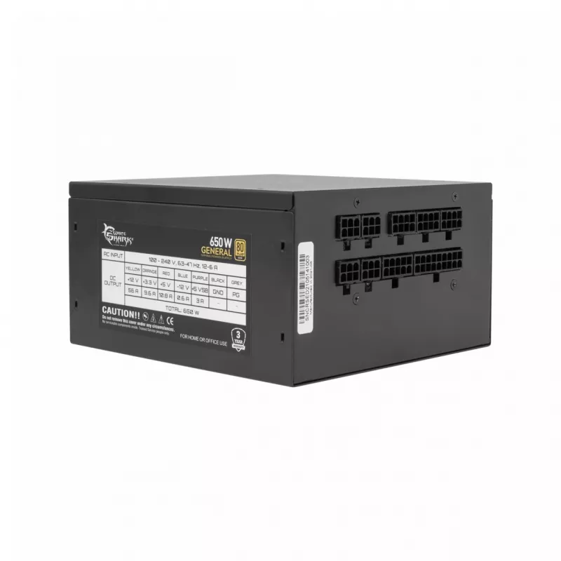 Fonte de alimentação White Shark GPSU-G650M 650W