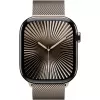 Apple Watch 10 46mm GPS+4G Titânio Milanesa M/L natural/natural