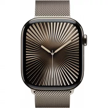 Apple Watch 10 46mm GPS+4G Titânio Milanesa M/L natural/natural