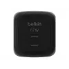 Carregador rápido AC de interior Belkin WCH020kqBK, 2× USB-C, compatibilidade universal, proteção de corrente, preto