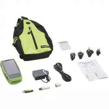 Testador de rede Fluke Networks EtherScope nXG EXG-300 – Wi-Fi tri-band (2,4/5/6 GHz), RJ-45, USB-A/C, alimentado por bateria, LCD de 5 polegadas