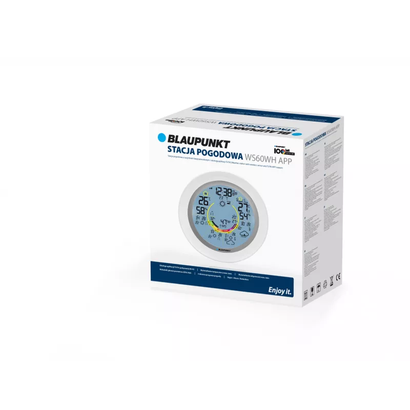Estação meteorológica Blaupunkt WS60WH App, branca