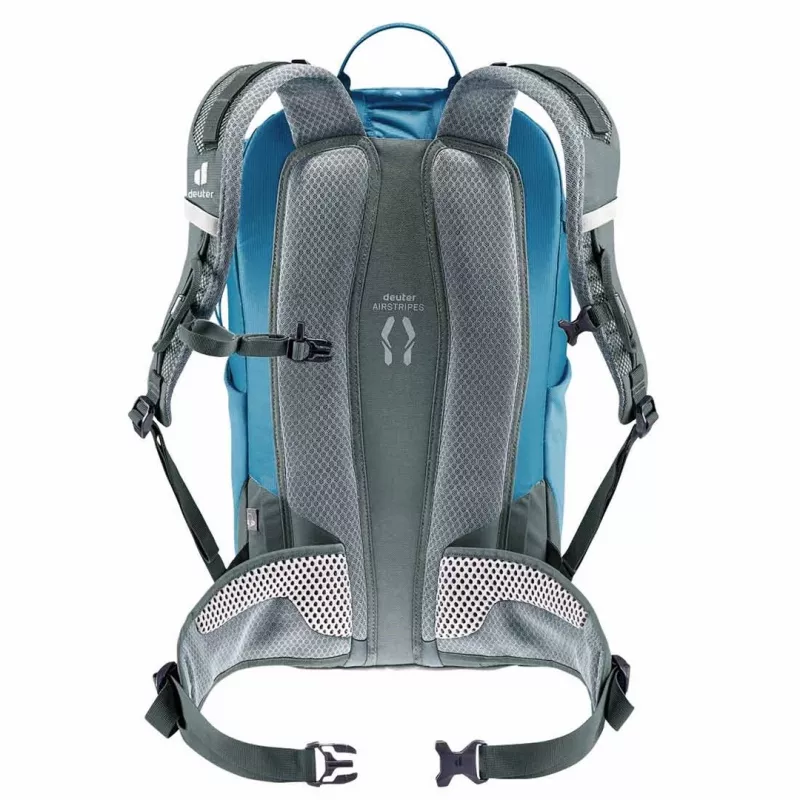 Mochila DEUTER Trail 25 mochila de caminhada diária, 25 L, poliéster, capa de chuva, cinto de cintura