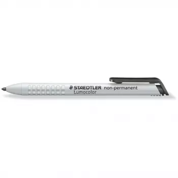 Marcador permanente Staedtler Lumocolor 768 ponta bullet preto