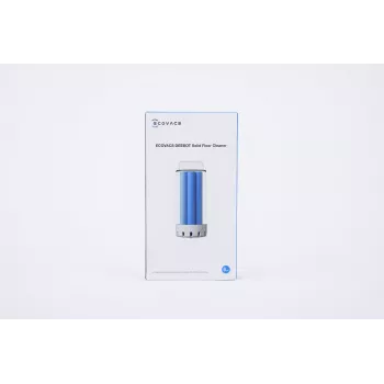 Almofadas de limpeza de substituição para pavimentos duros para Ecovacs DEEBOT N30 PRO OMNI — pack de 6 — azul/branco