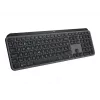 Teclado Logitech MX Keys S RF Wireless + Bluetooth QWERTZ suíço grafite (920-011571)