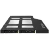 ICY DOCK - ToughArmor MB852M2PO-B - 2x SSD M.2 NVMe PCIe 4.0 para 2x OCuLink Ultra Slim - Baía removível
