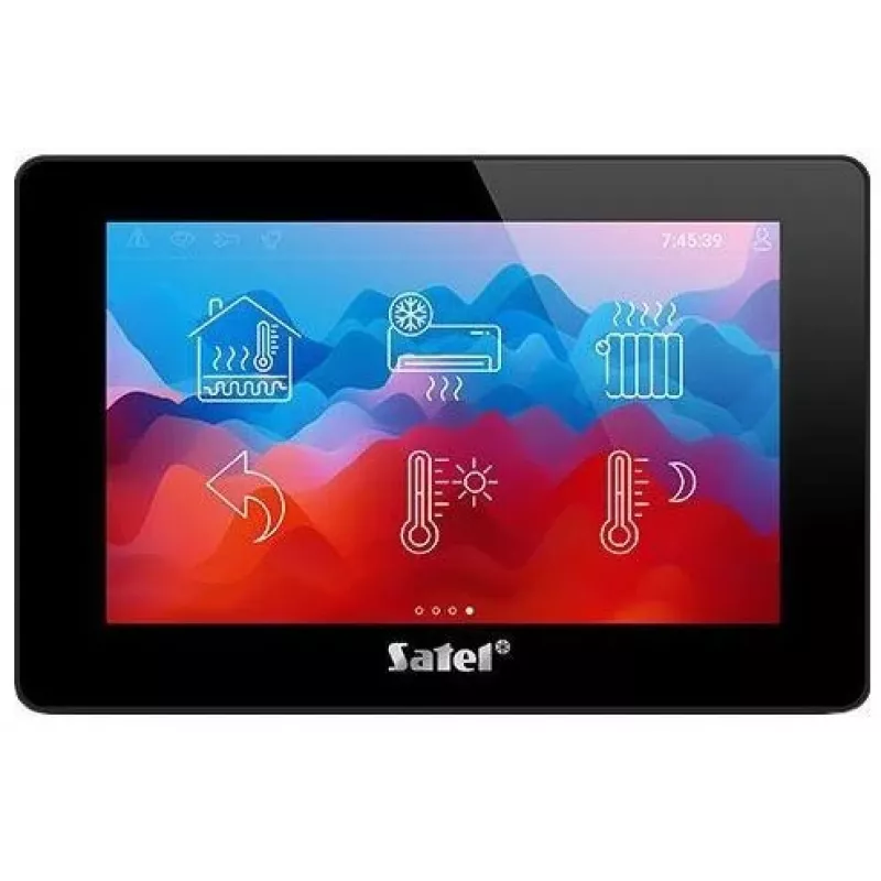 Painel de toque Satel INT-TSH2-B 7 polegadas 1024x600
