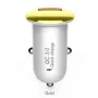 Carregador de automóvel Devia Mushroom Serie QC3.0 18W dourado – USB Quick Charge 3.0, saída 18W