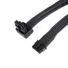 SilverStone SST-PP14-90 cabo 12VHPWR, 90 graus, 650 mm, preto