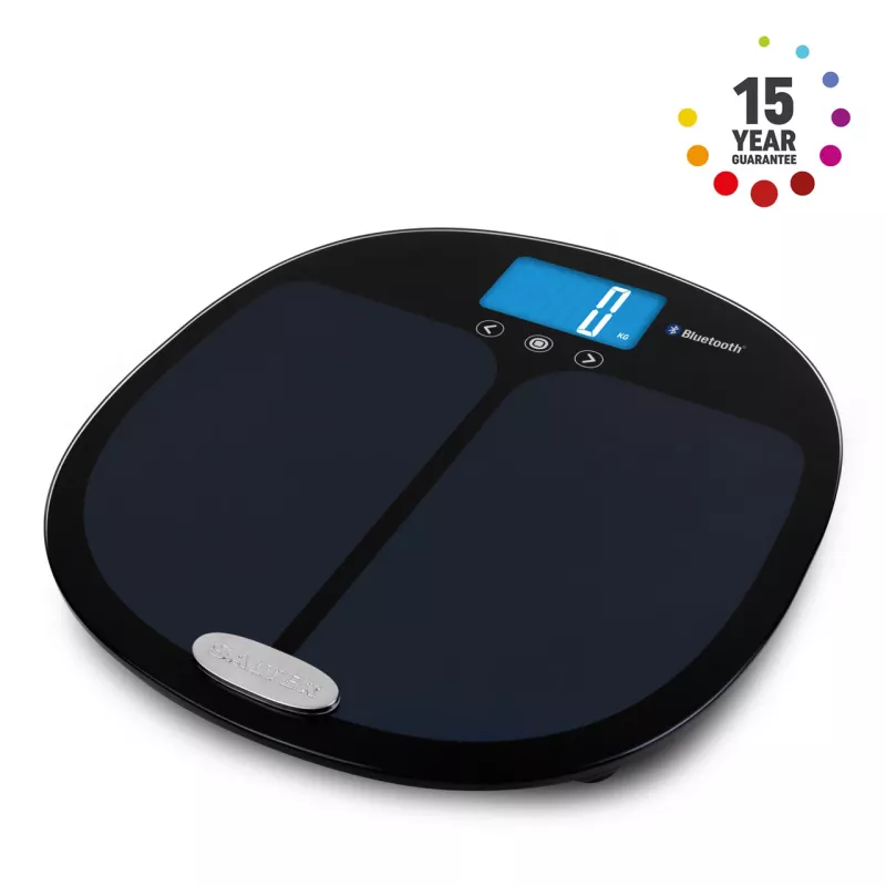 Balança de pessoa Salter 9192 BK3R Curve Bluetooth Smart Analyzer