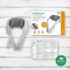 Massageador de pescoço Medisana NM 990, a pilhas, 24 W, função de calor, 3 velocidades, 2 programas, cinzento