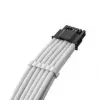 Cabo revestido CableMod Universal Pro ModMesh 16‑Pin para 16‑Pin StealthSense, 60 cm, branco