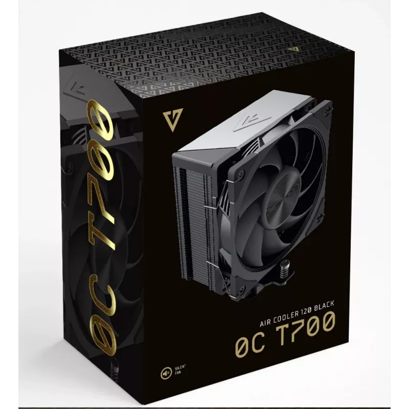 MODECOM Volcano 0C T700 dissipador de CPU por ar 12 cm preto