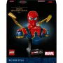 Busto de colecionador LEGO Marvel Iron Spider-Man 76326, 379 peças, modelo de exposição 18+, 170×200×110 mm