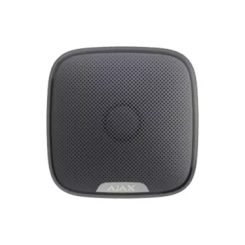 Sirene exterior sem fios Ajax StreetSiren preto – sirene exterior, dispositivo de alarme sem fios, preto