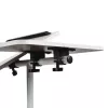 Maclean suporte móvel para secretária/portátil, branco, altura ajustável 59-89 cm, máx. 30 kg, MC-121 W