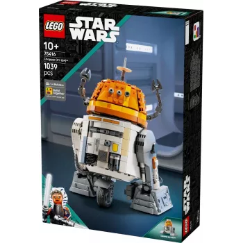 Conjunto de construção LEGO Star Wars Chopper C1-10P modelo de droide astromecânico 75416, 1039 peças, idade 10+, altura 220 mm