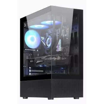 Caixa | GOLDEN TIGER | Formatos de placa-mãe suportados ATX/Micro-ATX | Preto | Midi-Tower | Raider DK-6 | RAIDERDK6