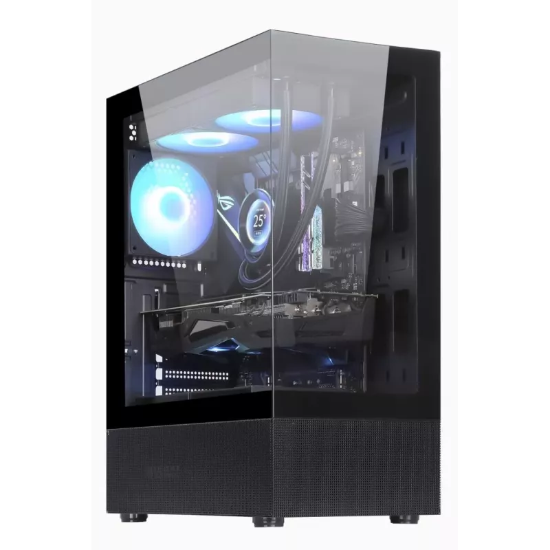 Caixa | GOLDEN TIGER | Formatos de placa-mãe suportados ATX/Micro-ATX | Preto | Midi-Tower | Raider DK-6 | RAIDERDK6