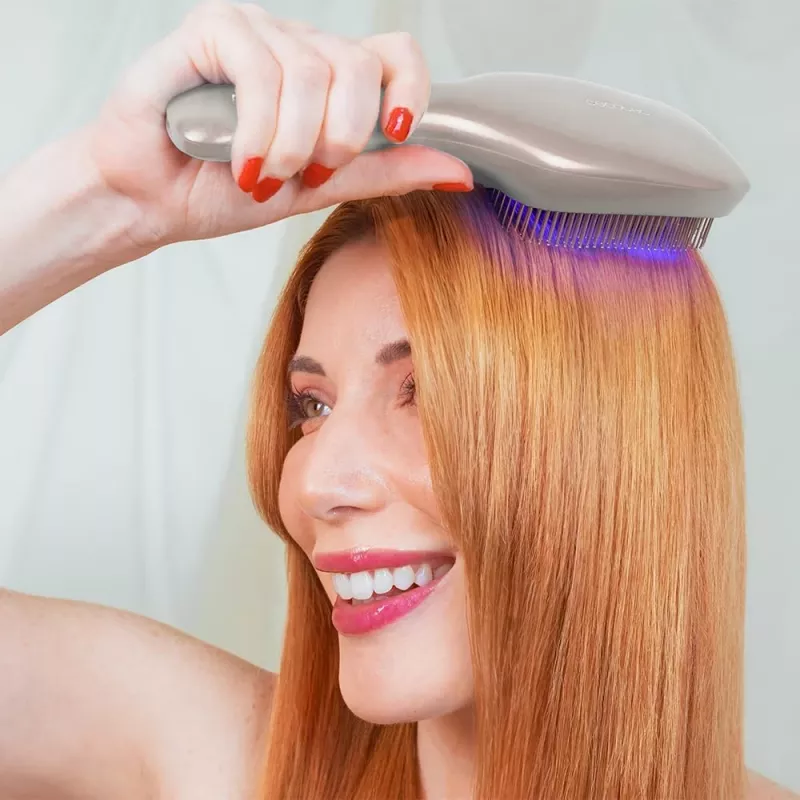 Escova de cuidados capilares CECOTEC HairCare Revitalize Champagne A01_EU01_100152