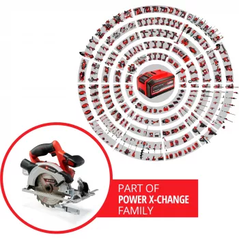 Einhell TE-CS 18/165-1 Li - Solo 16,5 cm preto, vermelho, prateado 4200 rpm
