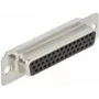 Conector de fio DeLOCK 66718 D-Sub HD 44 pinos preto prateado