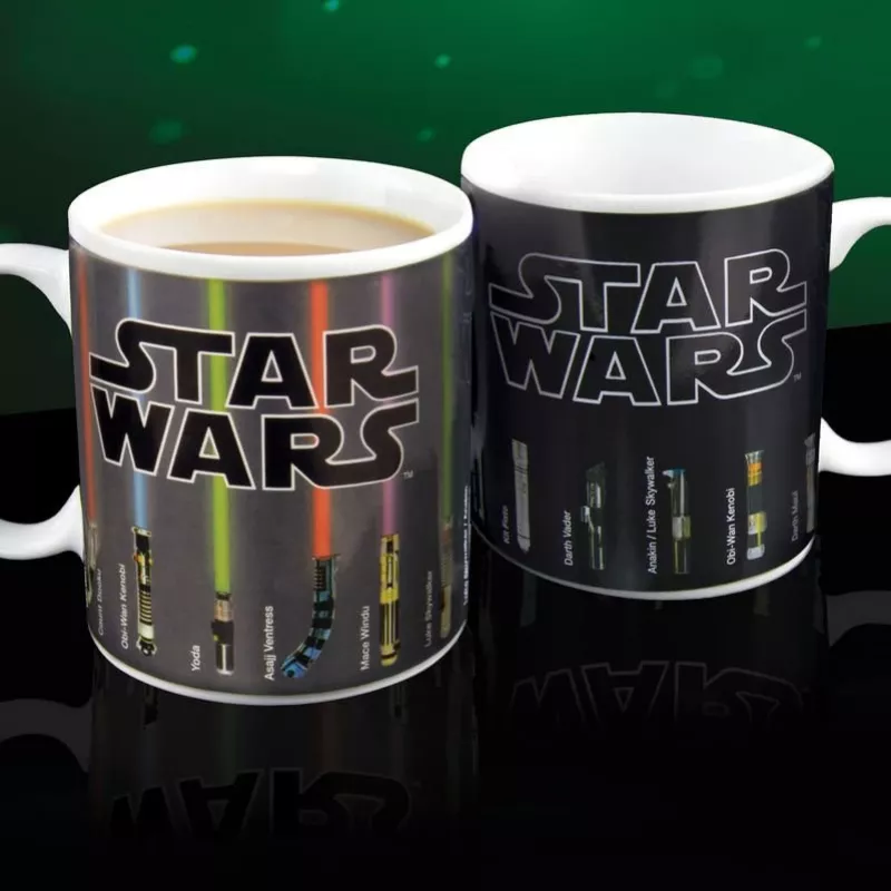 Caneca Paladone Star Wars Lightsaber que muda de cor com o calor