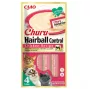 INABA Churu Hairball Control Receita de Frango - Petiscos para gatos - 4x14g