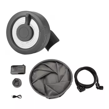 Conjunto de duche EcoFlow EFA-SHOWERKIT design portátil com regulador de caudal de água