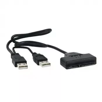 Adaptador USB 2.0 Type-A - SATA 7+15Pin