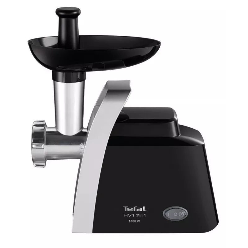 Picadora de carne Tefal NE108831 1400 W preto, aço acetinado