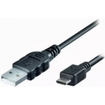 Cabo USB e+p TL 592 1m Micro-USB B USB A preto