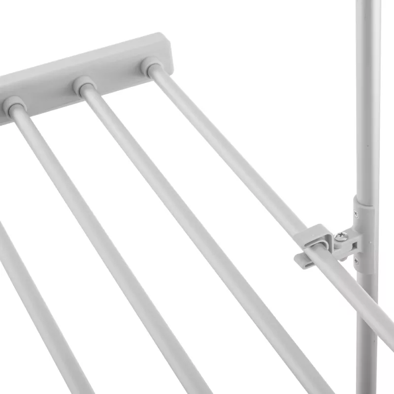Estendal elétrico dobrável Adler AD 7829 — 300 W, 148×52×90 cm, branco, autónomo