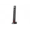 Proteção contra sobretensões ACAR W2436 preto 6 tomadas AC 230V 1,5m (embalagem danificada)