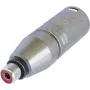 Neutrik NA2MPMF - adaptador de áudio - XLR3 (M) para RCA (F) (NA2MPMF)