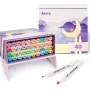 Marcadores de dupla ponta Arrtx LC302598 — 40 cores pastel, marcadores de ponta dupla
