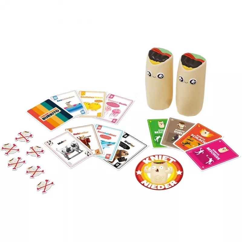 Throw Throw Burrito jogo de tabuleiro