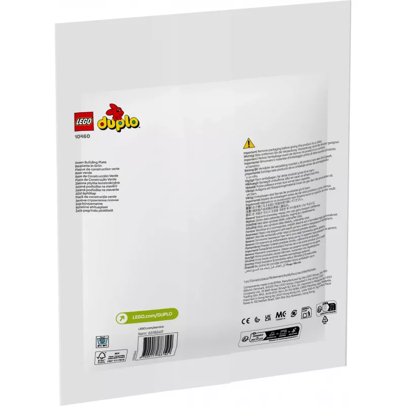 LEGO DUPLO 10460 Placa de construção verde