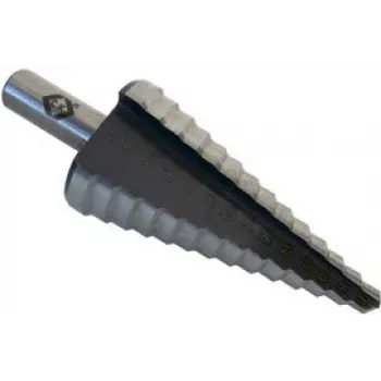 Broca escalonada c.k tools T3011 HSS 6–32 mm, comprimento 91 mm, haste de 3 faces