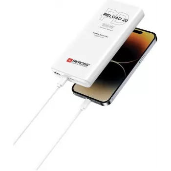 SKROSS Reload 20 PD 100 Watt branco (SKPBR20PD100WCN)