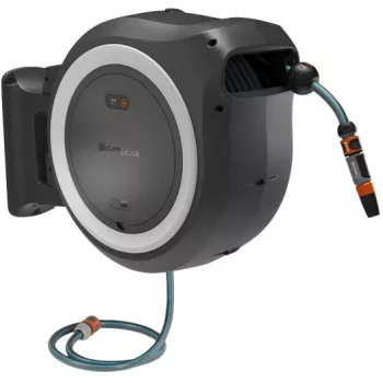 Gardena PowerRoll XL 18V caixa de mangueira de parede a bateria, 35 m, sem bateria