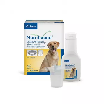 Suplemento de recuperação VIRBAC Nutribound para cães 3 x 150 ml