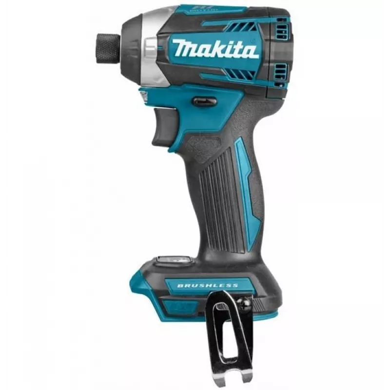 Parafusadeira de impacto Makita DTD154Z 3800 RPM preta, azul