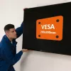 Suporte de parede para TV MANTA P10 para ecrãs de 14–43 polegadas, compatível com VESA
