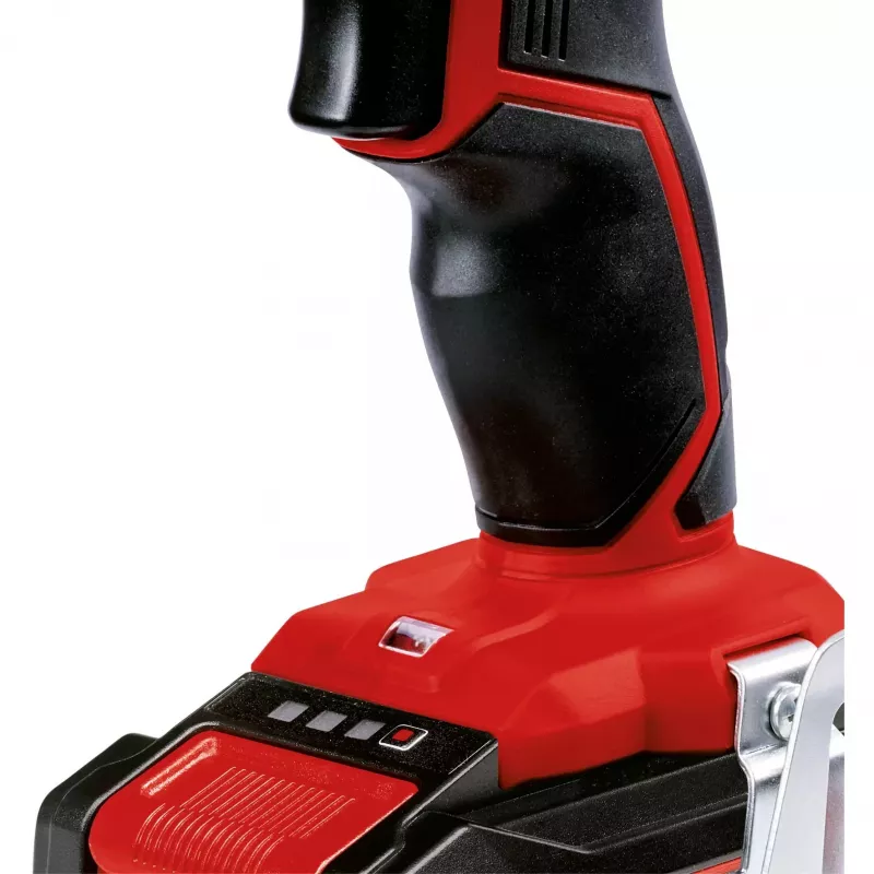 Einhell TE-CD 18/2 Li-i +22 berbequim aparafusador de percussão a bateria 18 V, 1250 rpm, com bateria de 2,5 Ah, carregador e mala, vermelho/preto