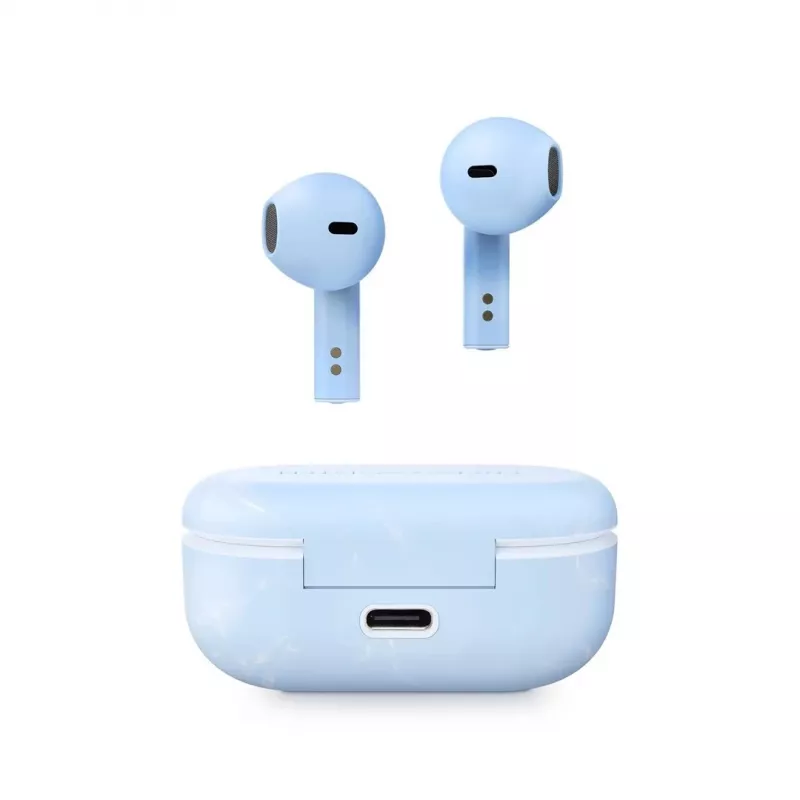 Energy Sistem Senshi Eco Headset True Wireless Stereo (TWS) In-Ear para chamadas/música/desporto/dia a dia Bluetooth azul-claro